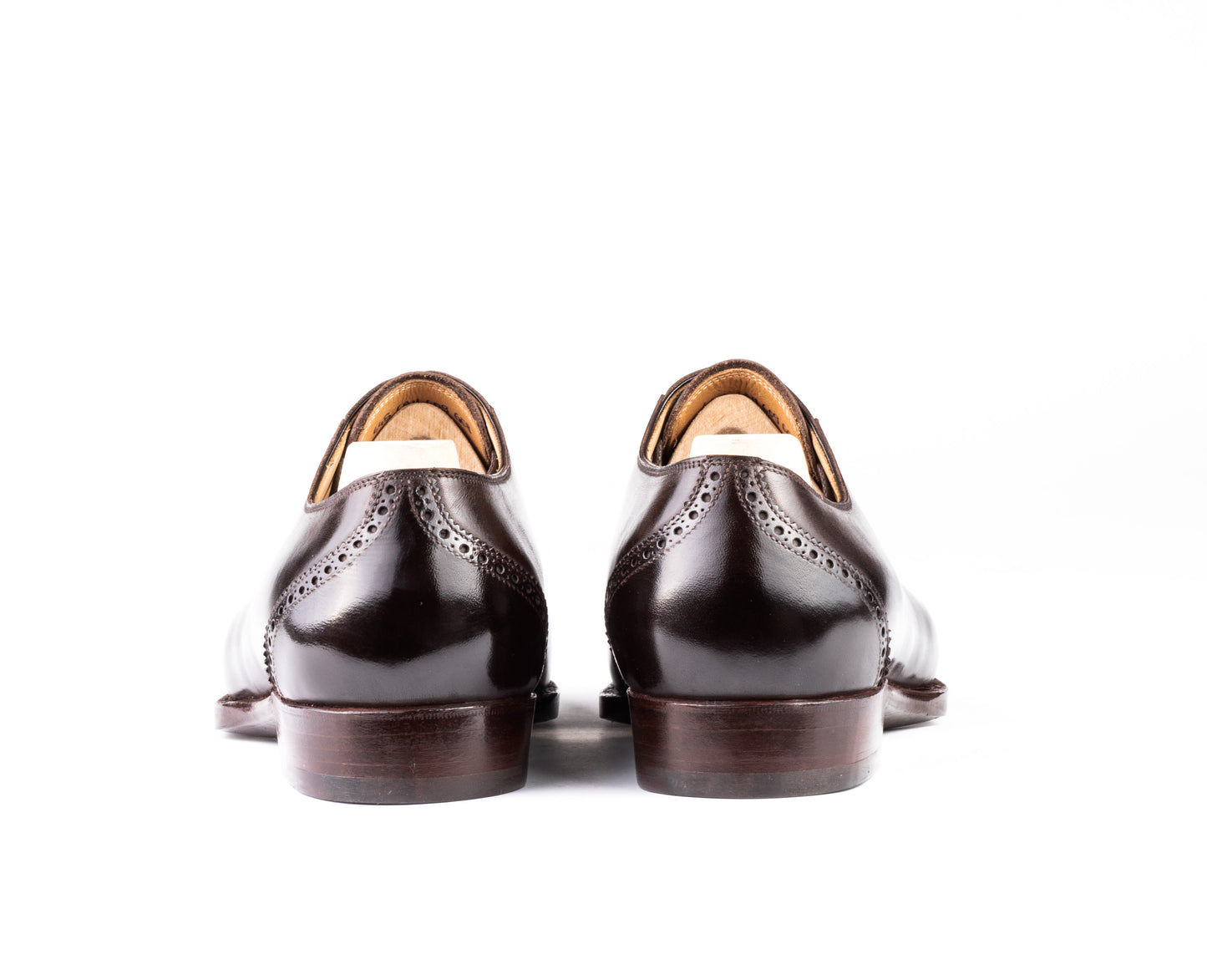 Straight toe Oxford, fully brogued - 8G