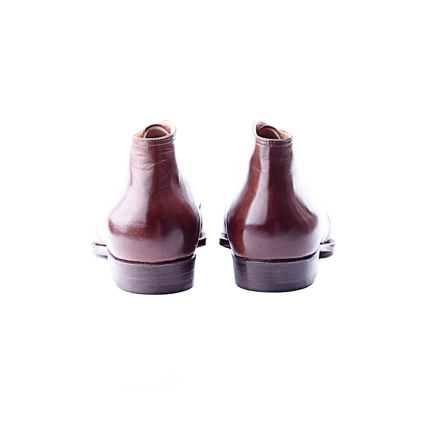 Chukka boots in mid brown Crust calf leahter - 8F