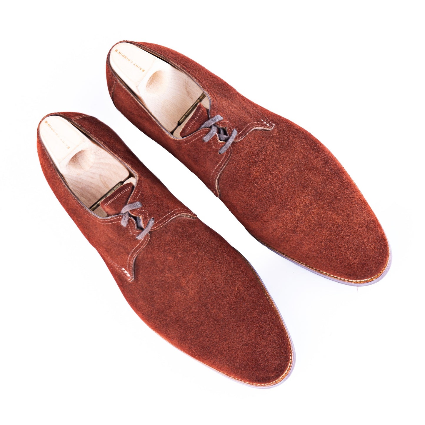 Derby, two eyelets, plain tip - 9F