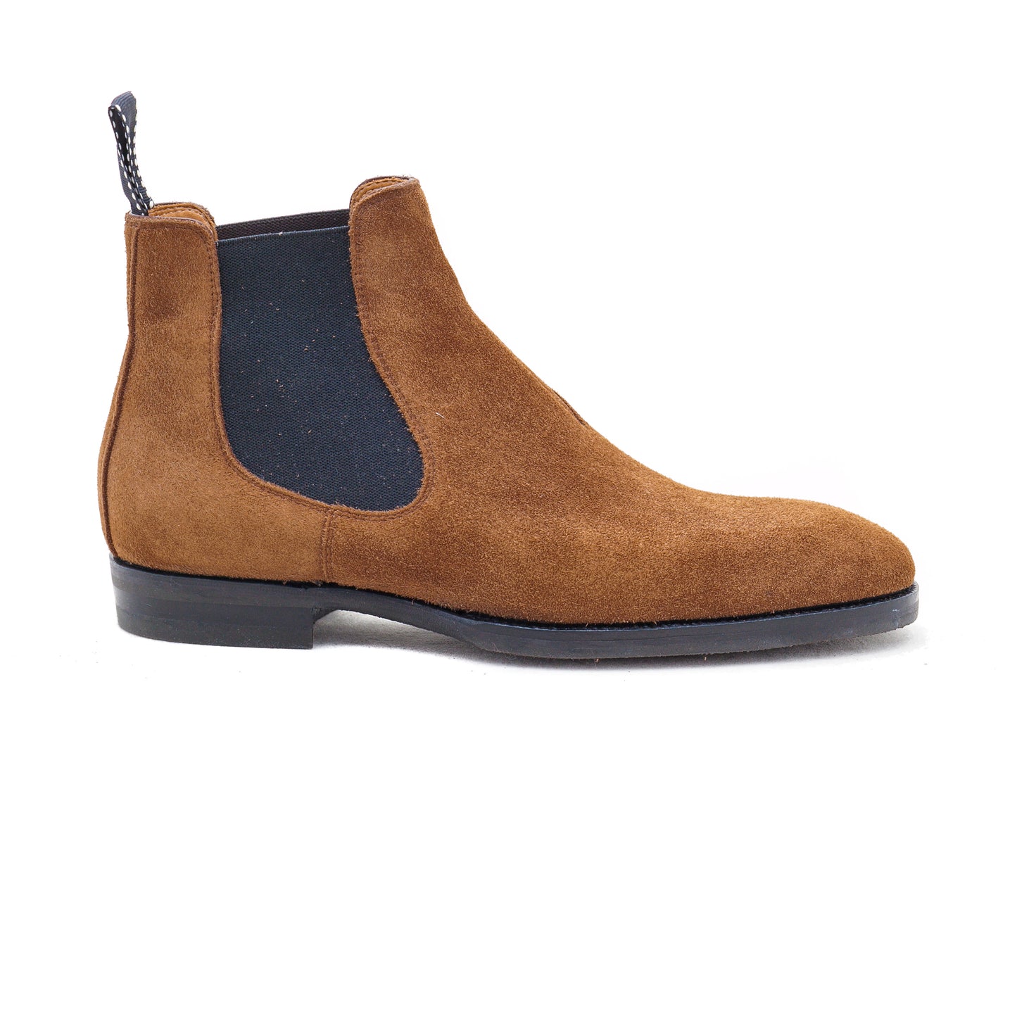 Chelsea Boots in Whiskey Kudu suede leather - 5E