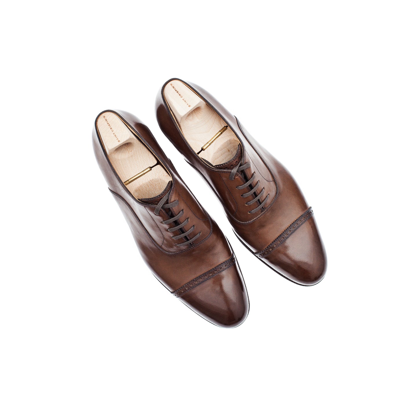 Oxford with straigh cap toe, gimped