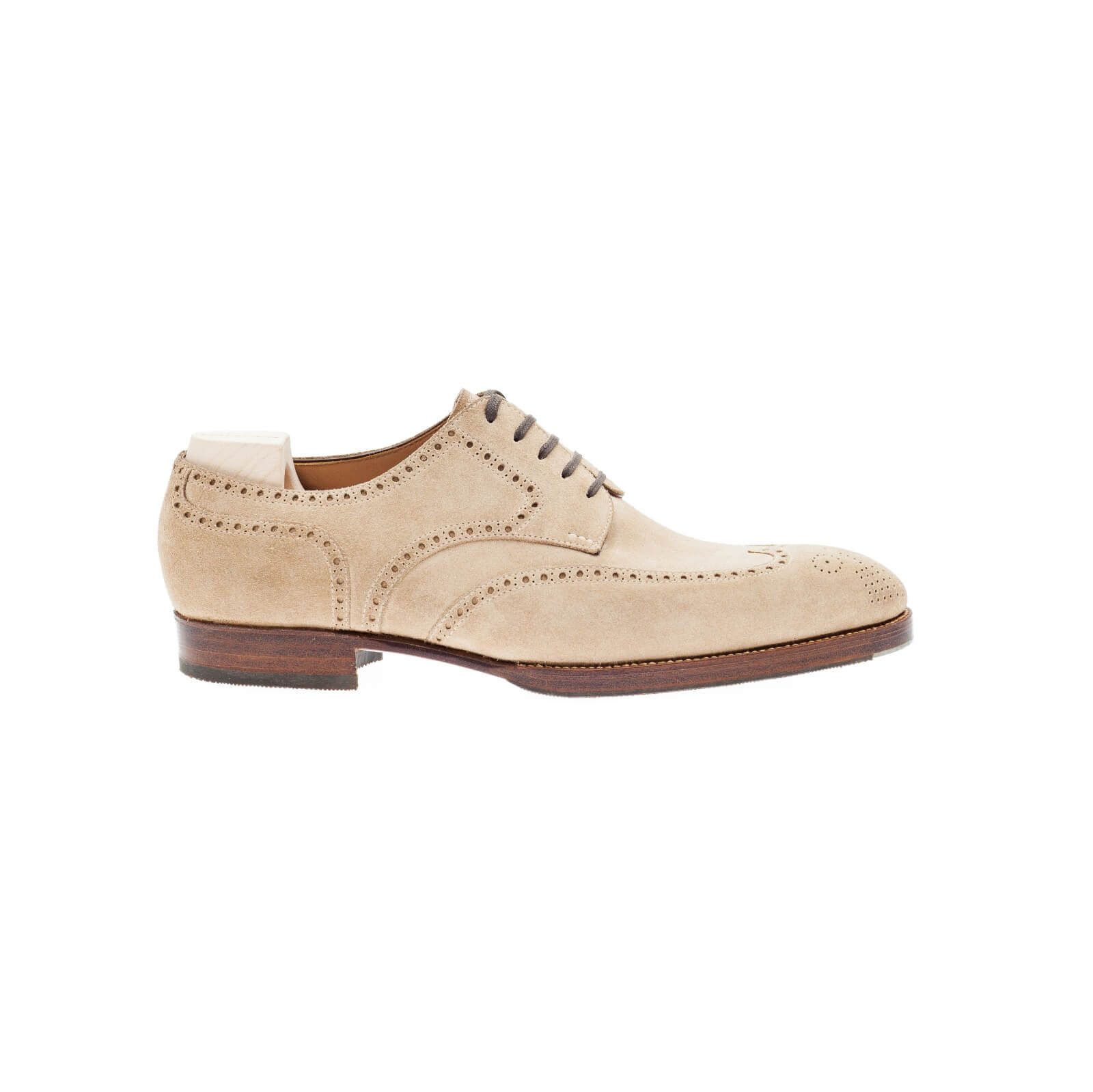 Cream brogues clearance