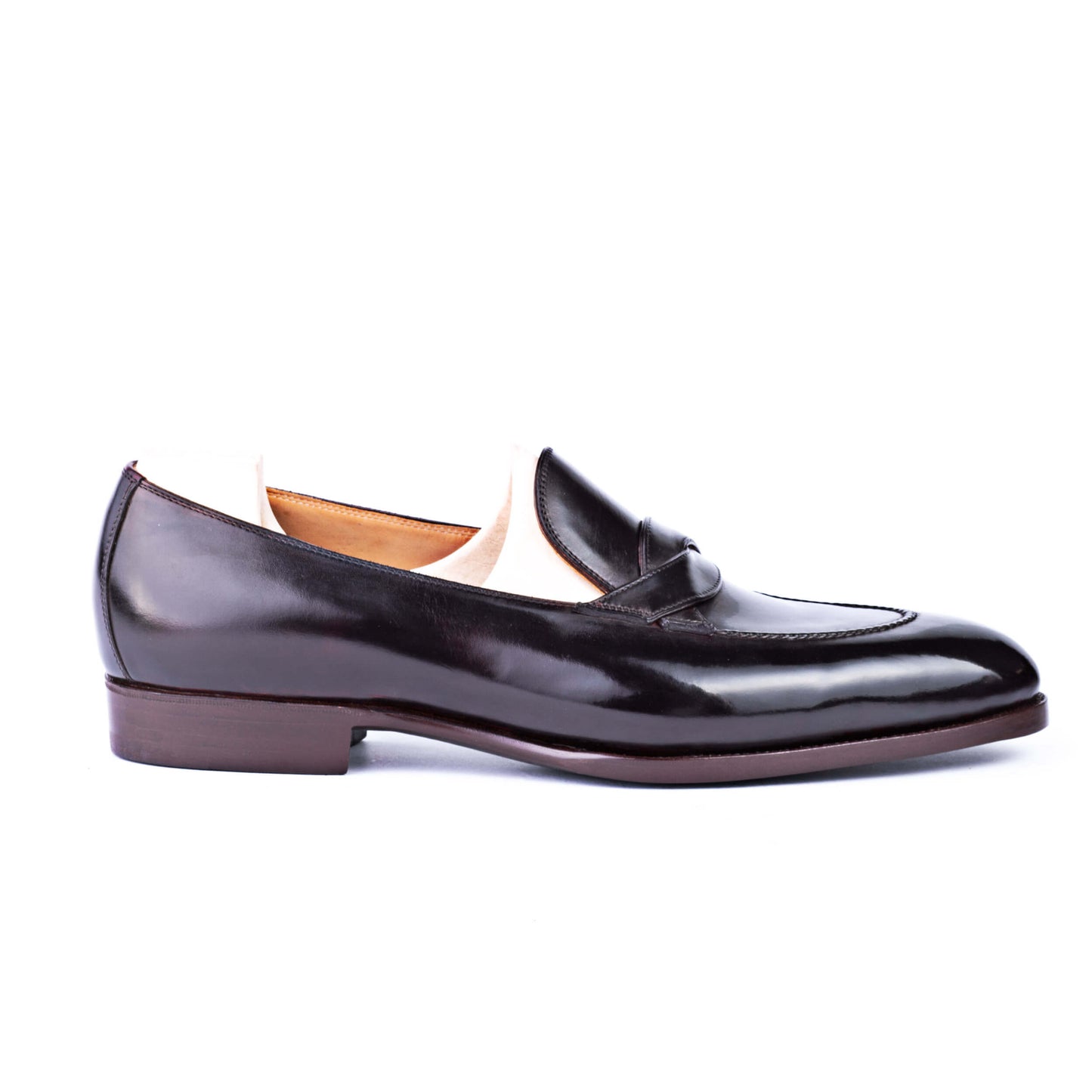 The Entwined Loafer in Dark Espresso Brown