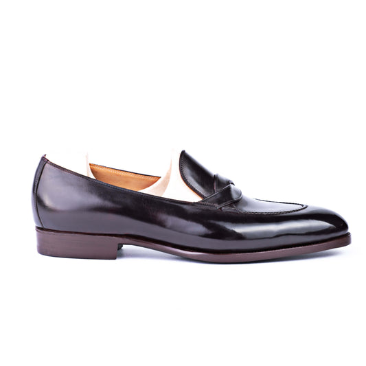 The Entwined Loafer in Dark Espresso Brown