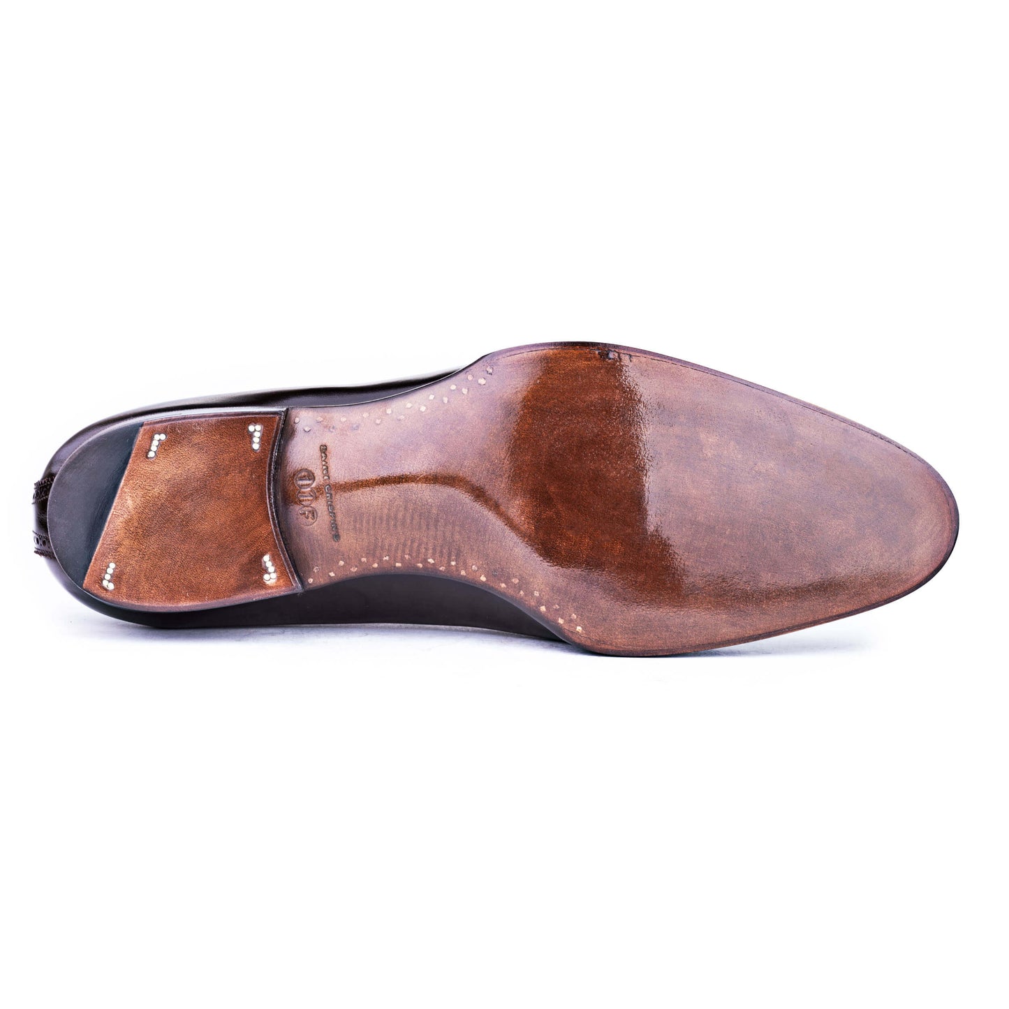 Des Voeux - Oxford with diamond toe cap and medallion