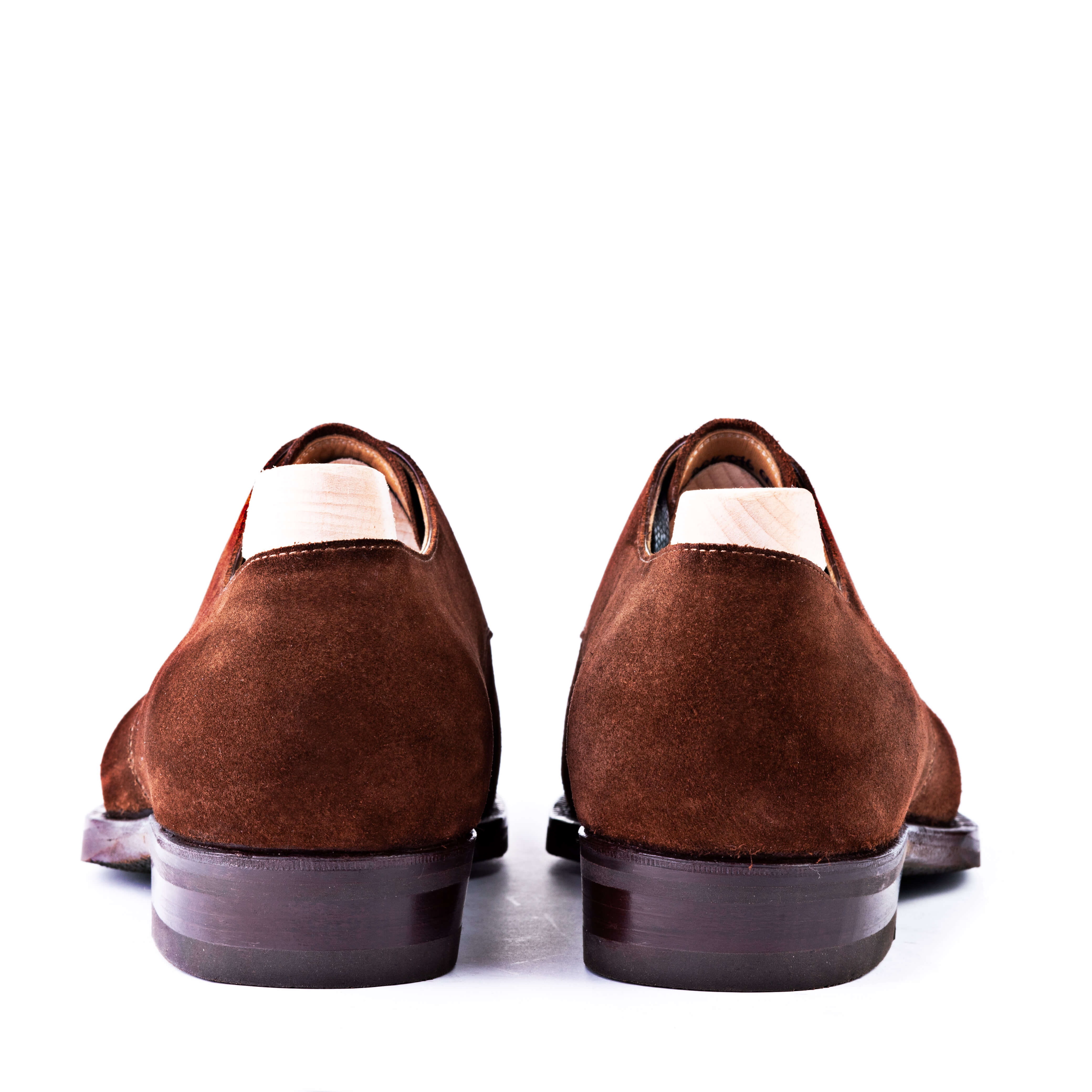 EYELETS SUEDE LOAFERS