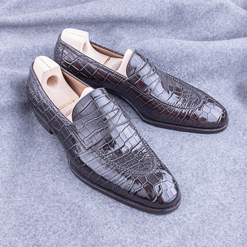 Classic Penny Loafer with hand stitched apron