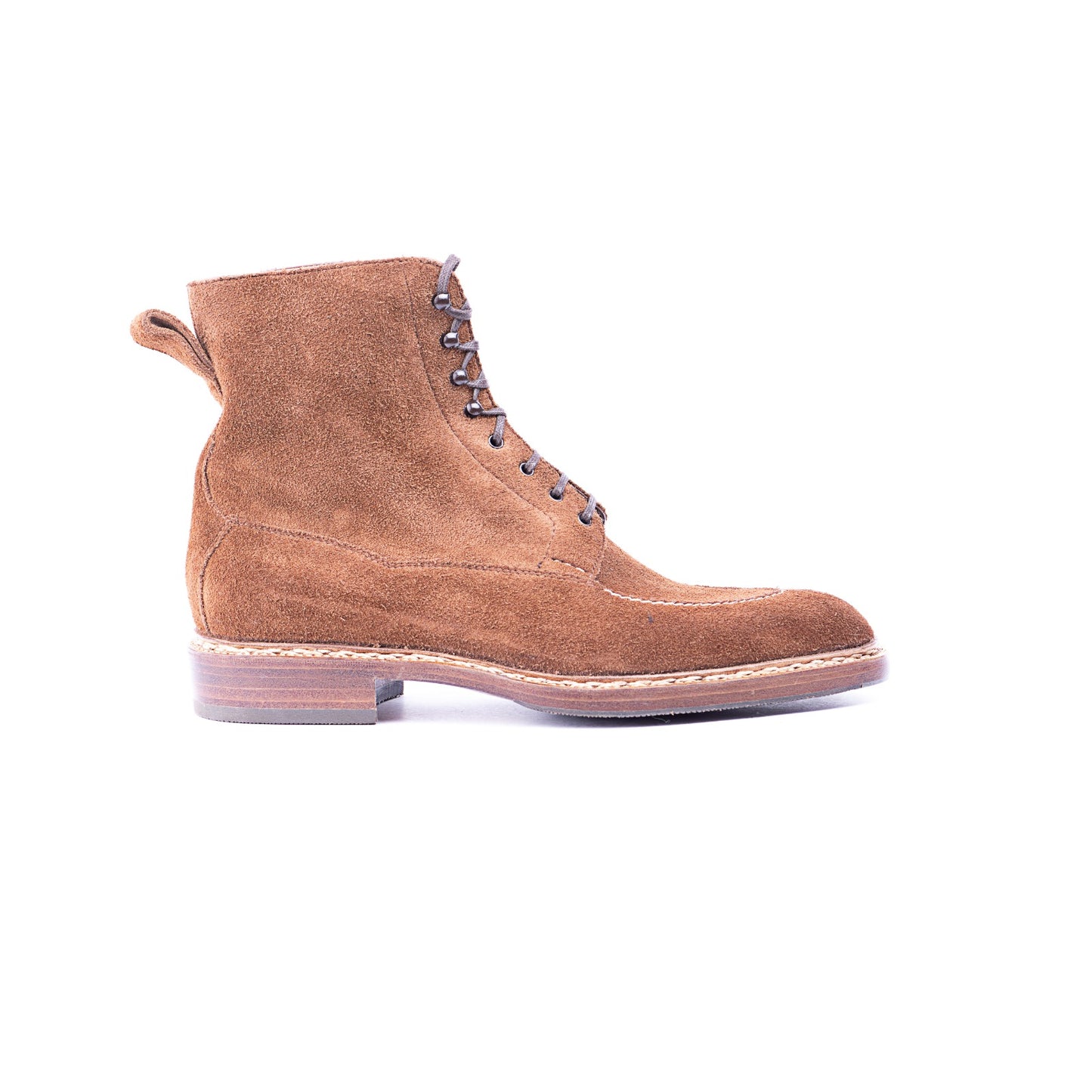 High cut derby boot, Storm welted 360 hand stitched leather sole on sailor last - 6F