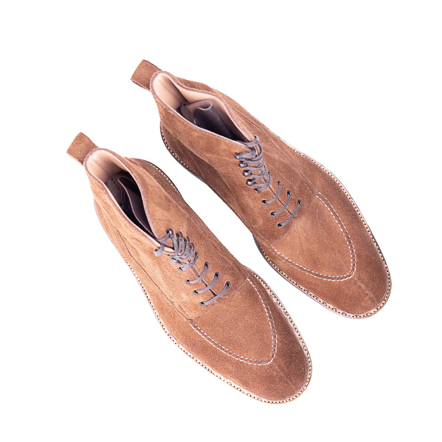 High cut derby boot, Storm welted 360 hand stitched leather sole on sailor last - 6F