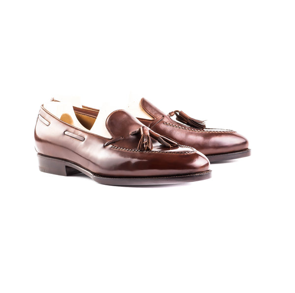 PHILOSOPHY a Ferretti トップス スパンコール Loafer with hand-stitched apron and tassels, no split toe