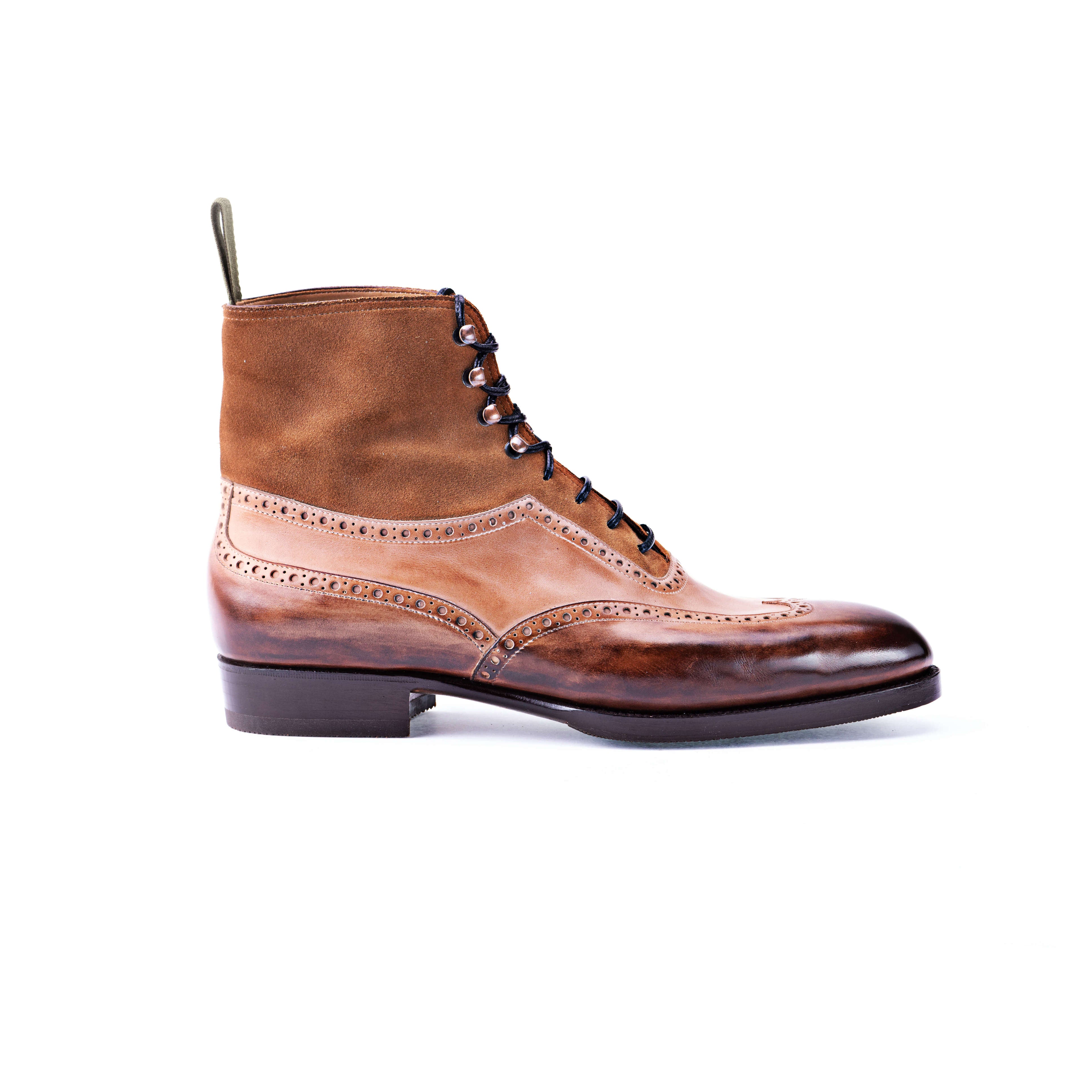 Brogue chukka on sale